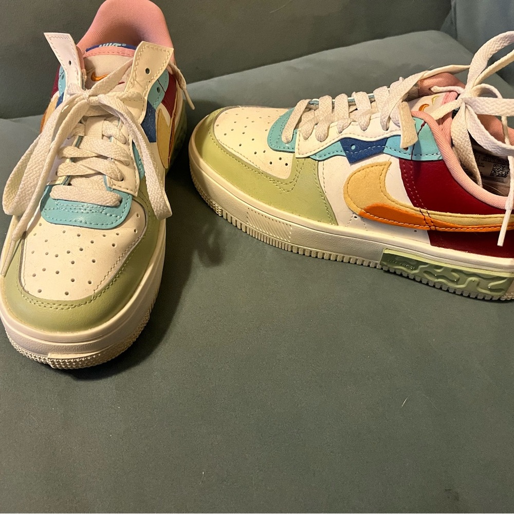 Nike Air Force only worn once!  No box